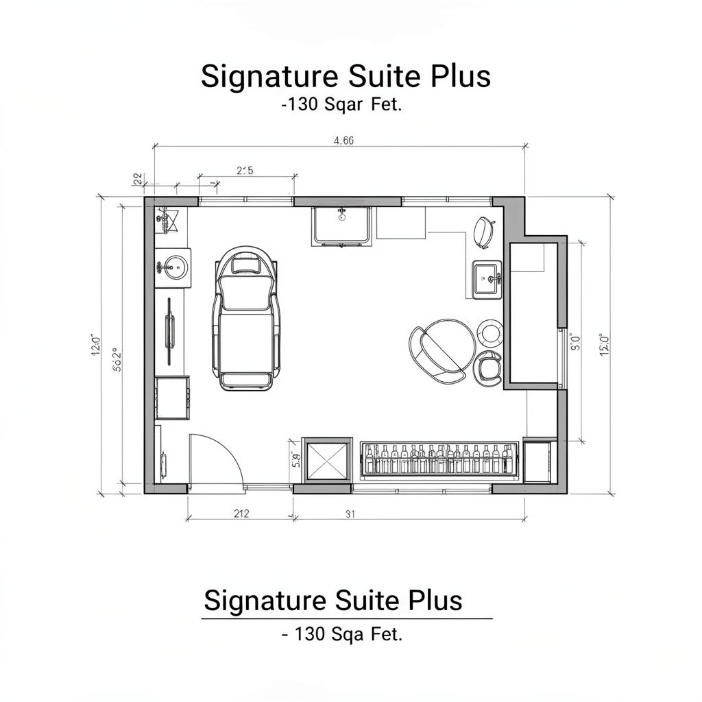 Signature Suite Plus floor plan
